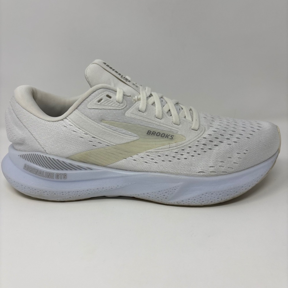 Brooks Adrenaline GTS 24 Women's Size 9 White Running Shoes (1204261B148)